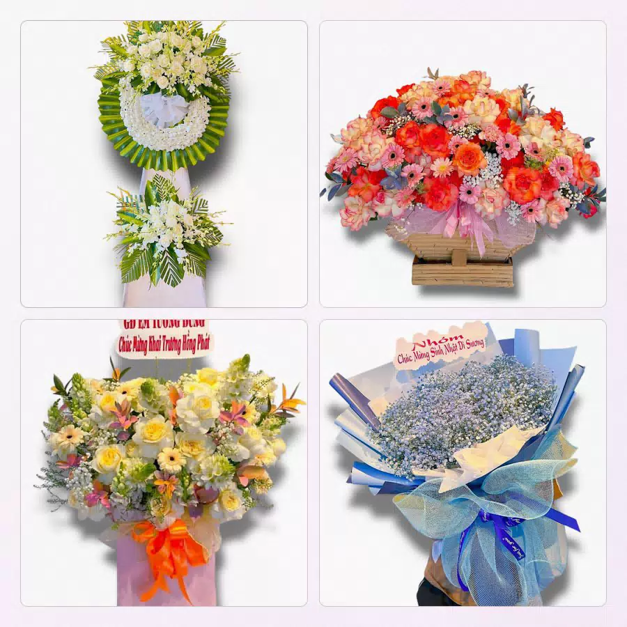 Đặt hoa tươi tại Tây Sơn, Hương Sơn, Hà Tĩnh