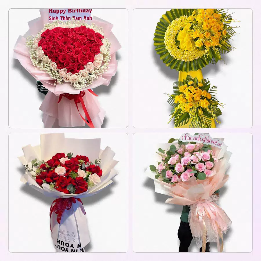 Đặt hoa tươi tại Vĩnh Long giao tận nơi