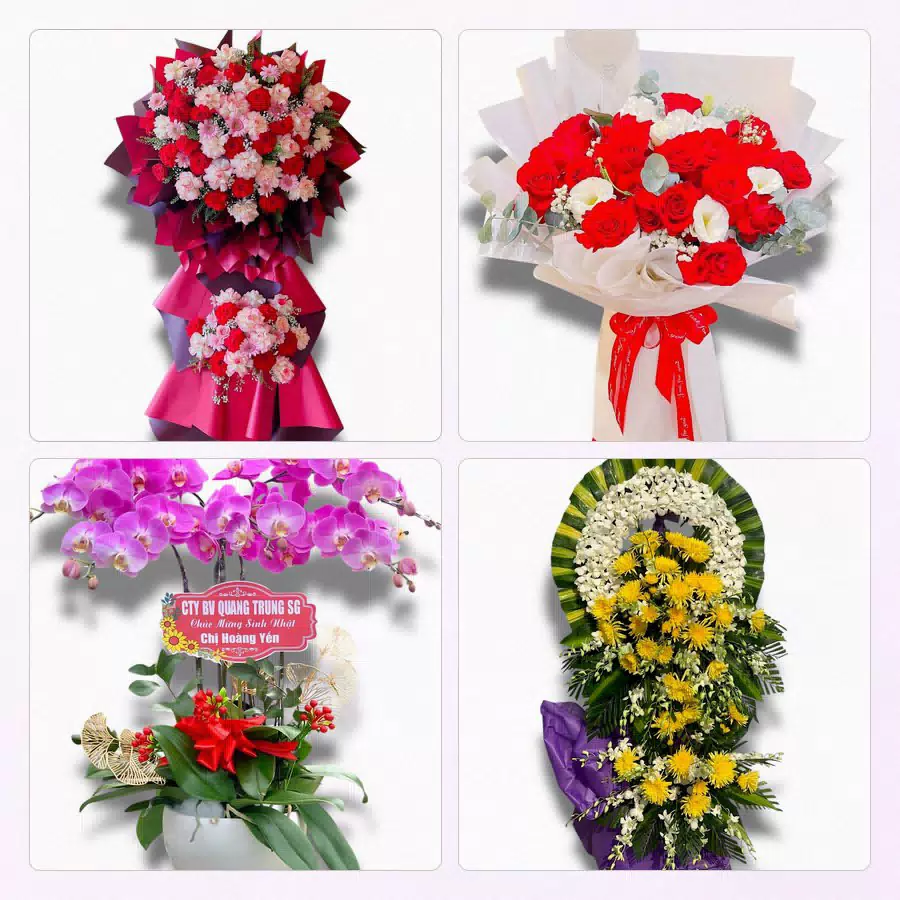 hoa chia buồn giao tại Xã Bình Lục