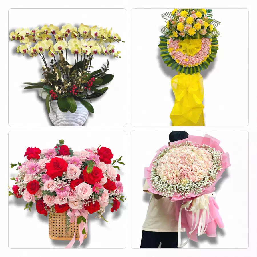 Bó hoa tươi chuẩn bị giao tại Xã Bình Minh, Hà Nội