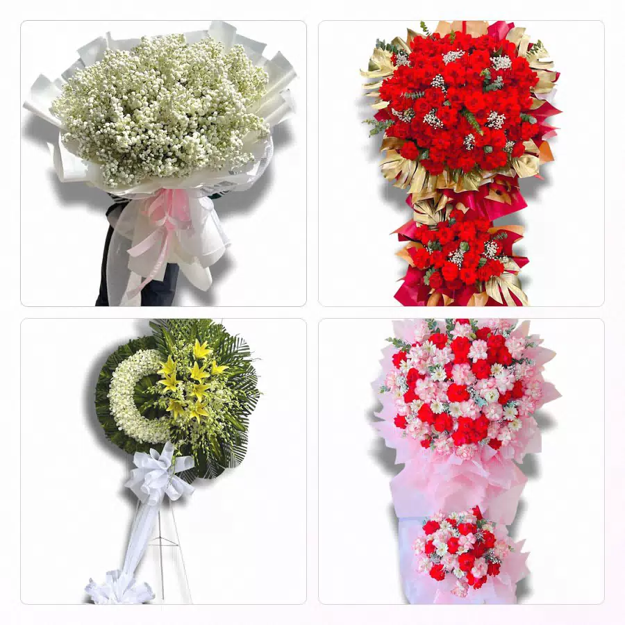 Hoa tươi cắm theo yêu cầu tại Bình Mỹ