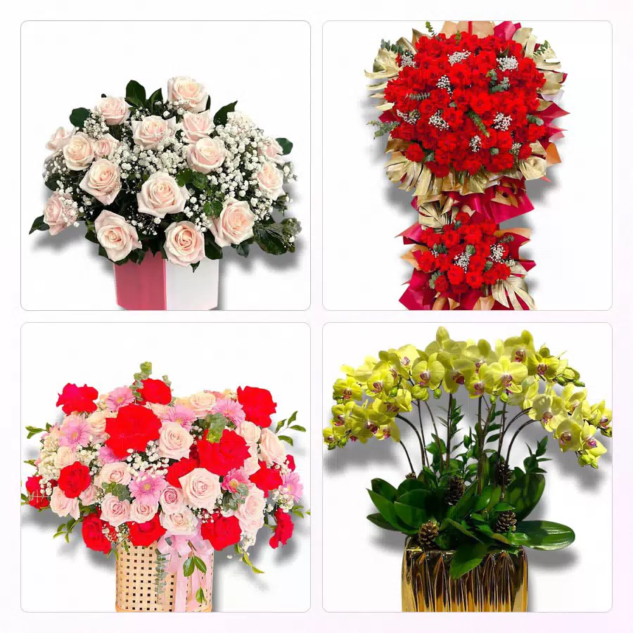 Đặt hoa tươi tại Xã Chợ Vàm, An Giang