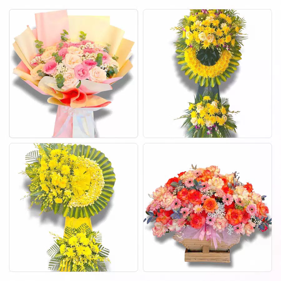 Shop hoa tươi giao qua đò tới Cù Lao Giêng, Chợ Mới, An Giang