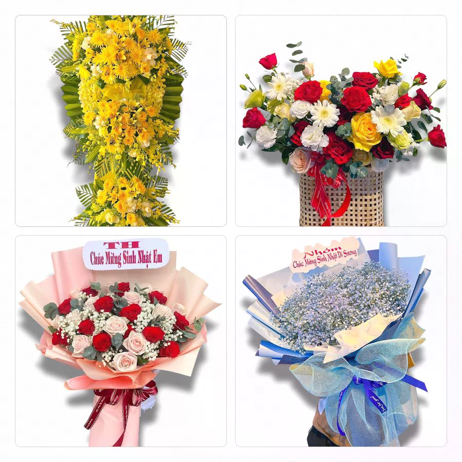 Đặt Hoa Tươi Xã Cù Lao Giêng, An Giang - Giao Hoa Tận Nhà