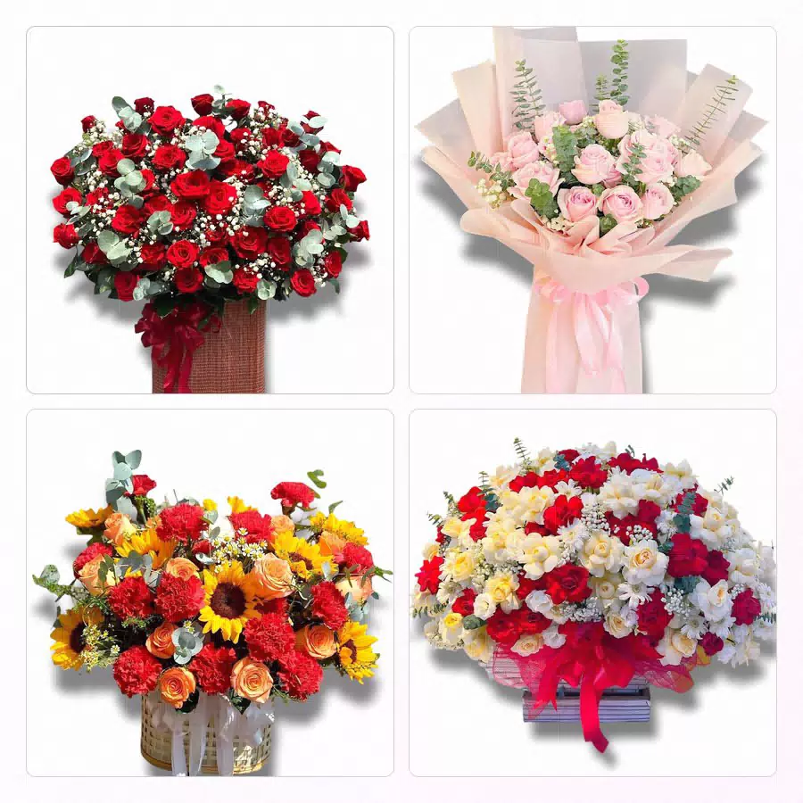 Hoa tươi giao tận nhà tại Xã Long Hồ, Vĩnh Long