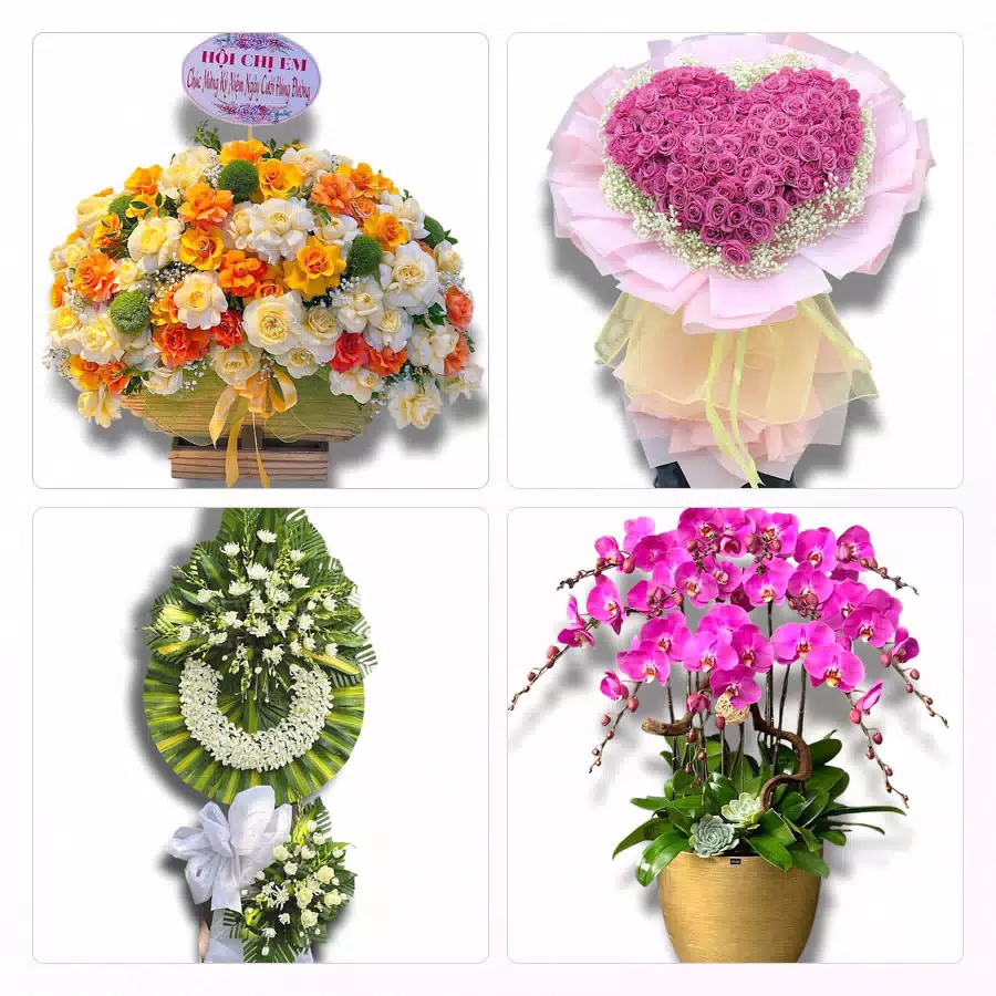 hoa tươi giao tại Xã Long Hưng, Hưng Yên