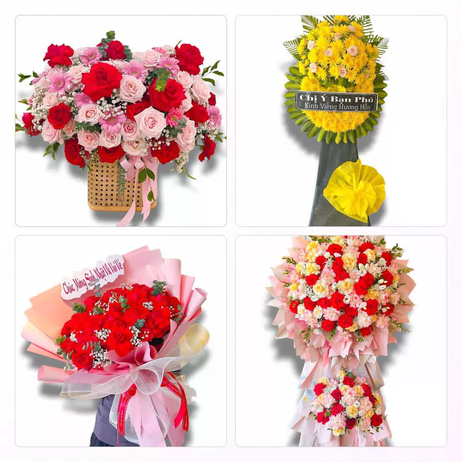 đặt hoa tươi tại Xã Lương Bằng