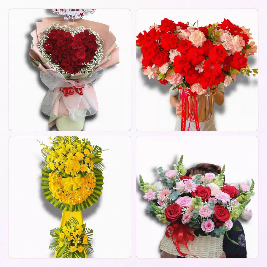 shop hoa tươi Xã Nghĩa Trụ Hưng Yên giao hoa tận nhà