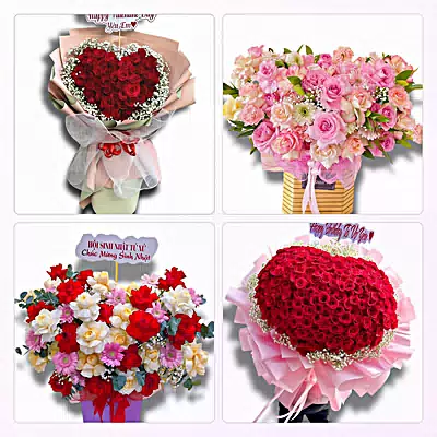 Đặt Hoa Tươi Xã Nguyệt Đức, Phú Thọ - Sinh Nhật – Khai Trương – Chia Buồn