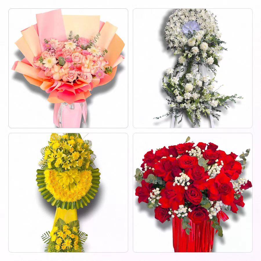 Đặt Hoa Tươi Xã Nhơn Ái, Cần Thơ - Giao Hoa Tận Nhà