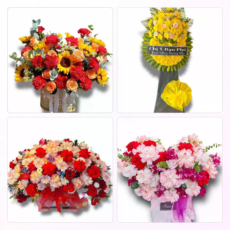 Shop hoa tươi Phù Ninh giao hoa tận nơi