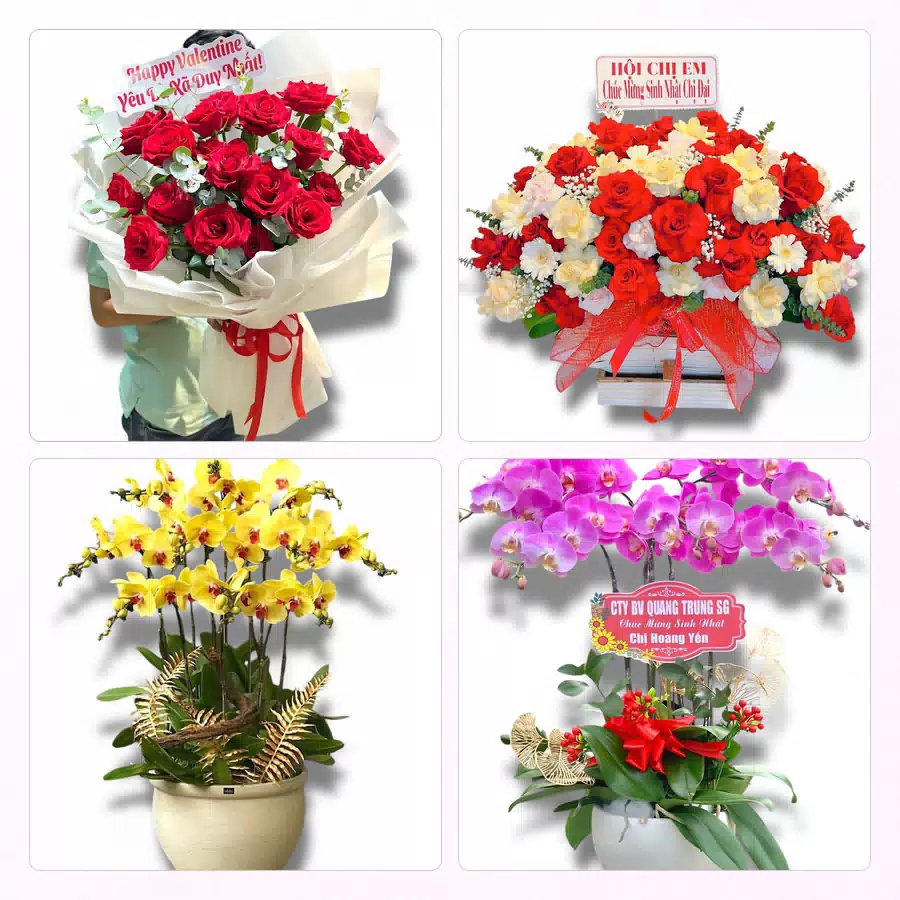 bó hoa tươi tại Xã Phúc Sơn Hà Nội