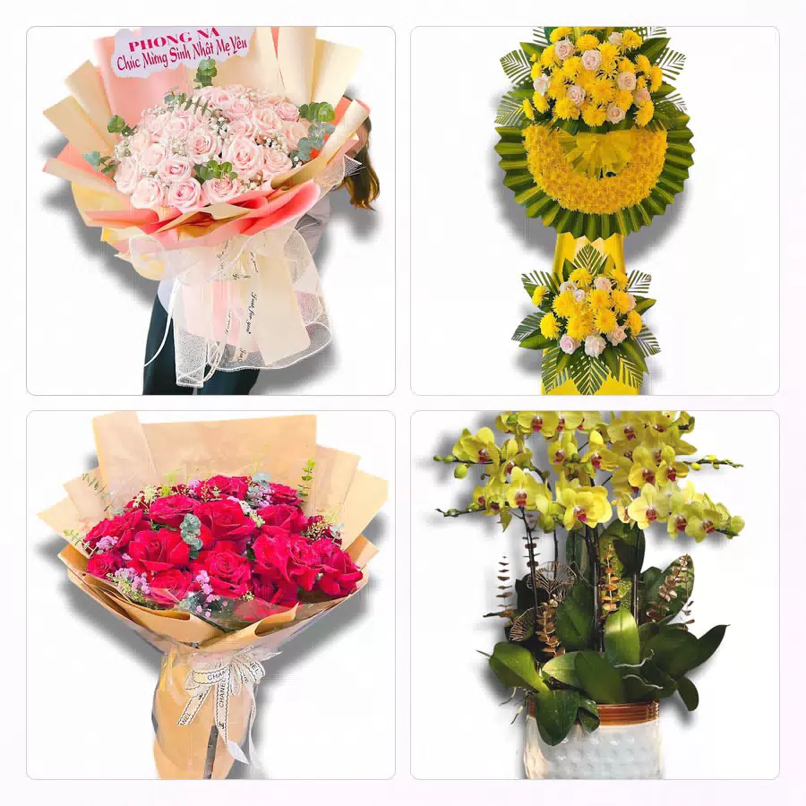 shop hoa tươi Xã Tân Tập giao hàng