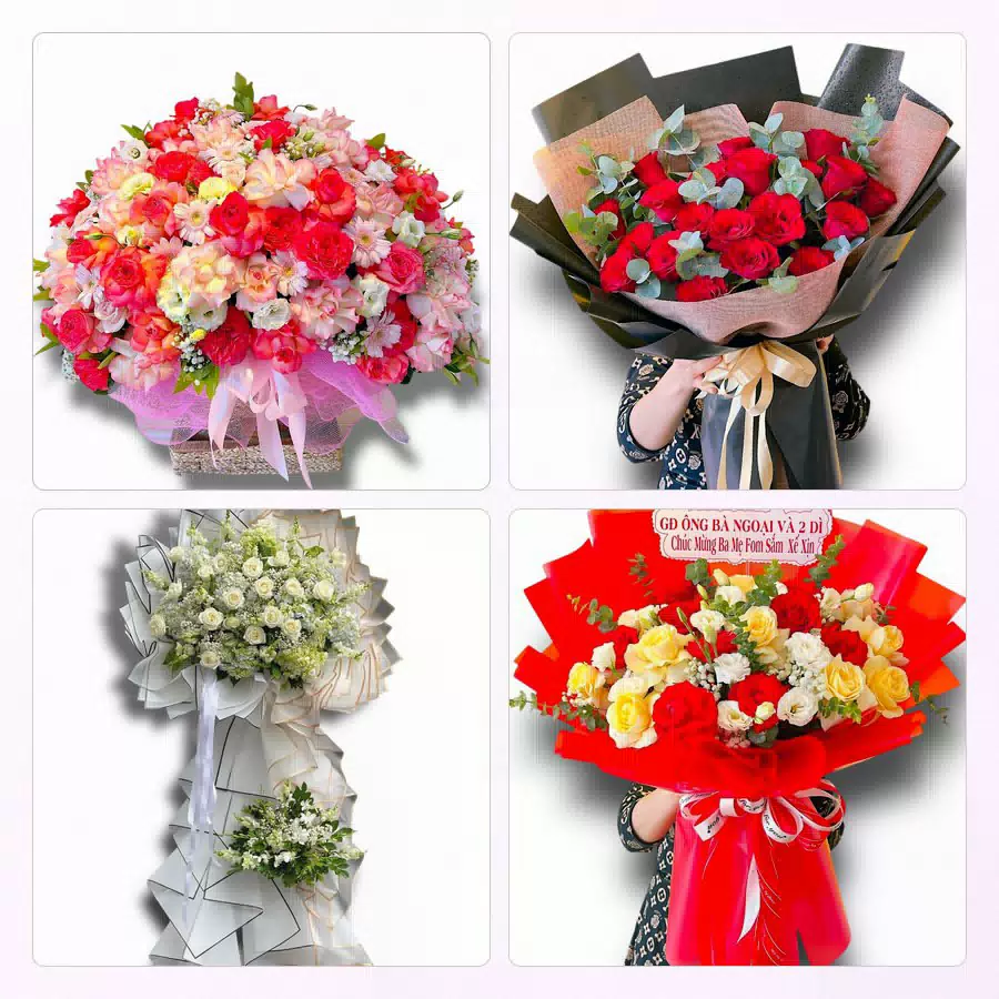 shop hoa tươi Xã Tân Yên Bắc Ninh giao tận nơi