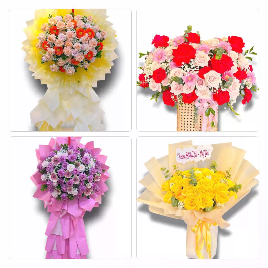 Bó hoa tươi giao tại xã Trung Hưng Cần Thơ