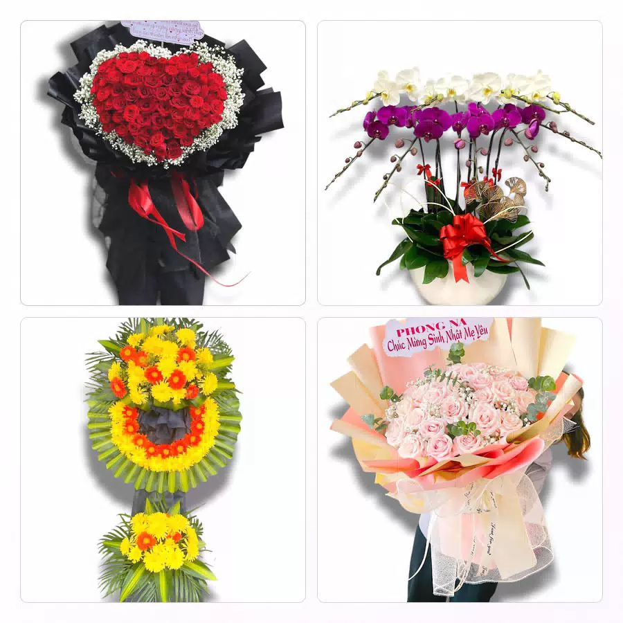 shop hoa tươi xã Vị Thanh 1 Cần Thơ giao tận nơi