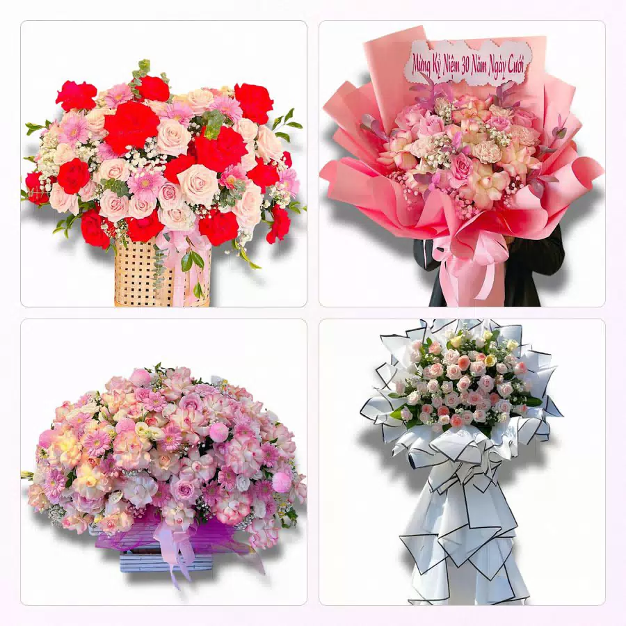 Hoa tươi Xã Yên Cường Ninh Bình giao tận nơi