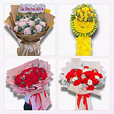 Điện Hoa Phường Bến Thành, TP.HCM - Giao Hoa Tận Nhà