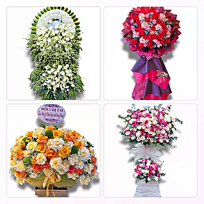 Điện Hoa Xã Ngãi Tứ, Vĩnh Long - Sinh Nhật – Khai Trương – Chia Buồn