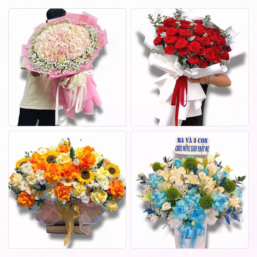 Shop Hoa Tươi Phường Võ Cường, Bắc Ninh - Giao Tận Nơi