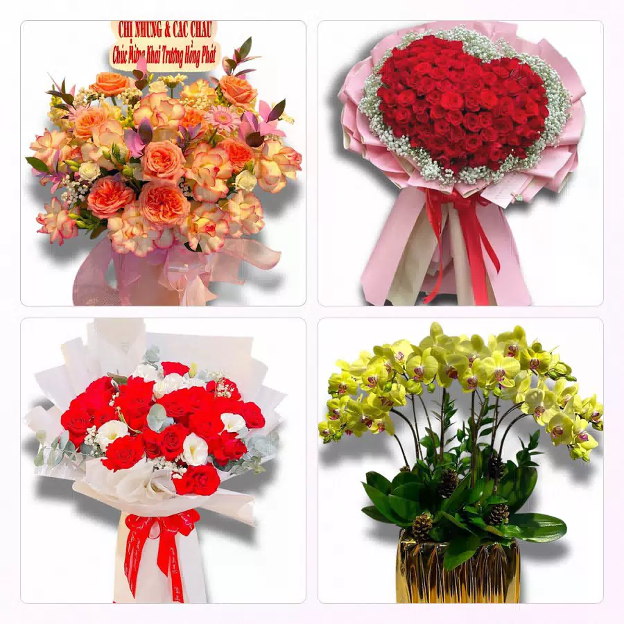 shop hoa tươi Phường Xuân Hòa Phú Thọ