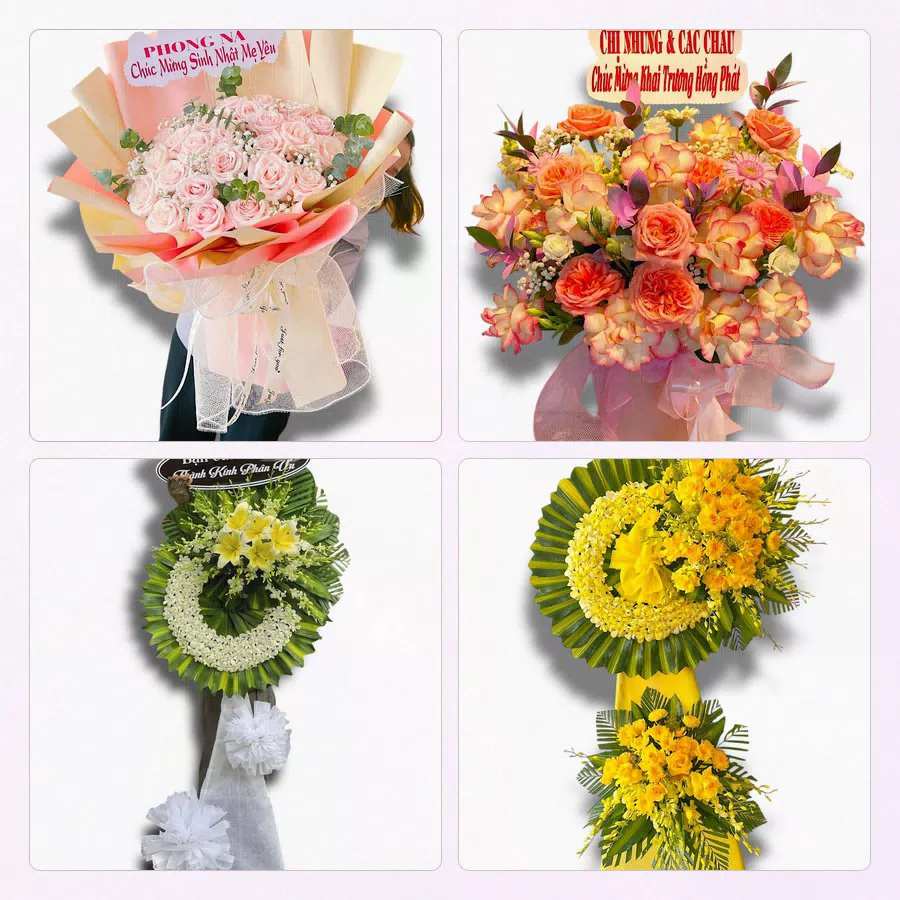 Shop Hoa Tươi Xã An Lão, Hải Phòng - Sinh Nhật – Khai Trương – Chia Buồn