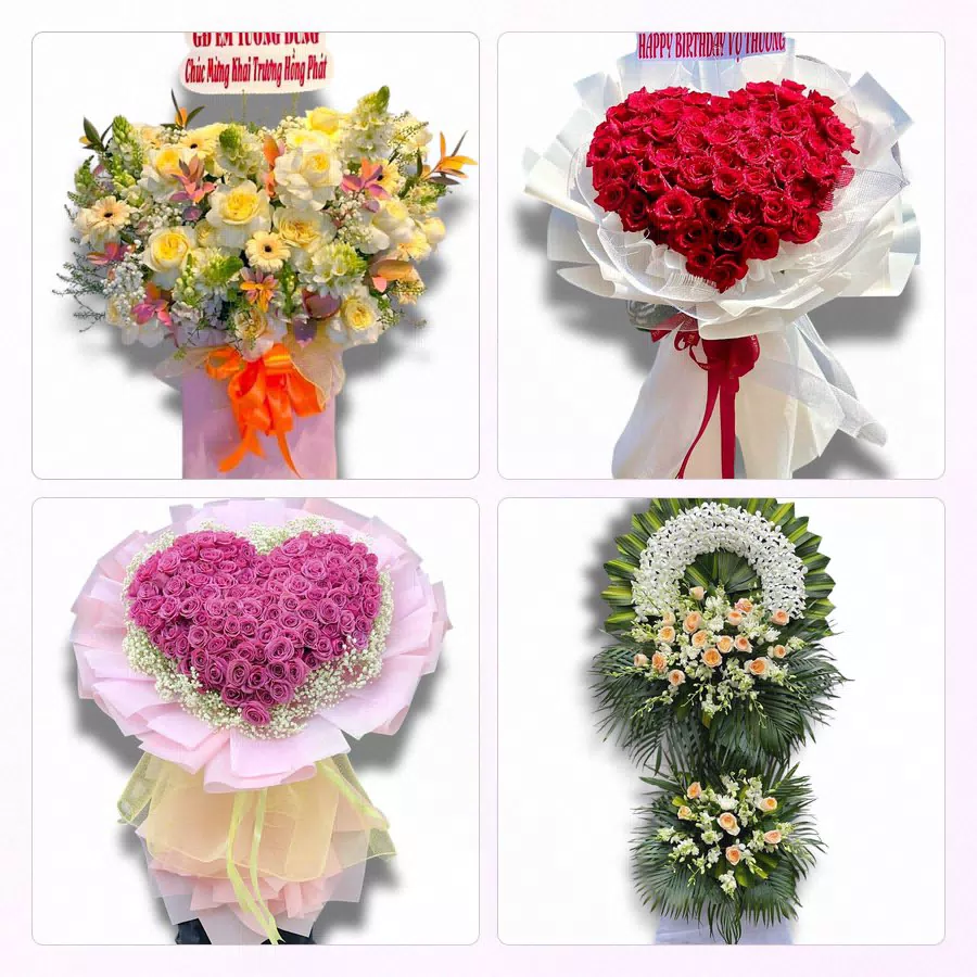 Shop Hoa Tươi Xã Phú Lâm, Đồng Nai - Sinh Nhật – Khai Trương – Chia Buồn