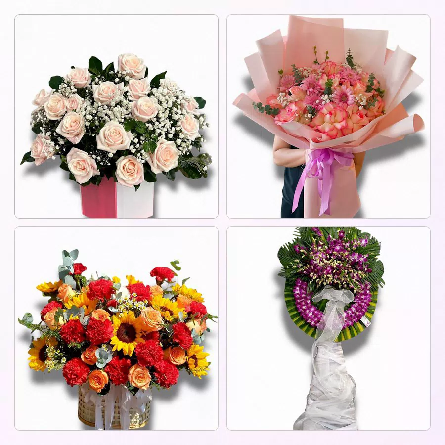 Tiệm Hoa Tươi Phường Mỹ Phước Tây, Đồng Tháp - Sinh Nhật – Khai Trương – Chia Buồn