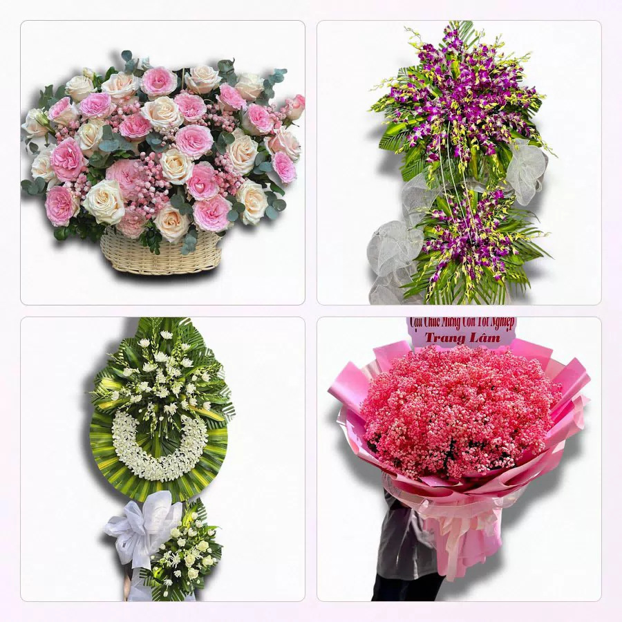 Tiệm Hoa Tươi Xã Bình An, An Giang - Sinh Nhật – Khai Trương – Chia Buồn