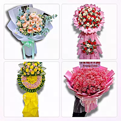 Tiệm Hoa Tươi Xã Hưng Long, TP.HCM - Sinh Nhật – Khai Trương – Chia Buồn