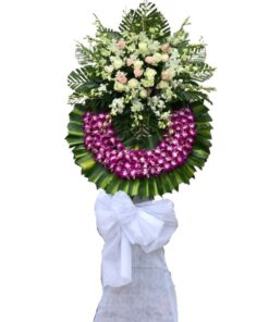 Hoa tang lễ loại 1 tầng truyền thống 5 032
