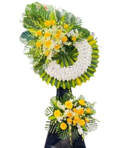 Hoa tang lễ loại 2 tầng truyền thống kính viếng 9 057