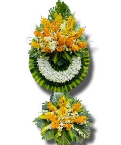 Hoa tang lễ loại 2 tầng truyền thống kính viếng 10 062