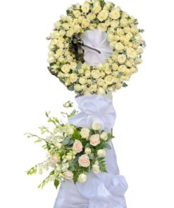 Vòng Hoa Tang Lễ Sang Trong (4)