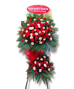 Kệ hoa khai trương 2 tầng (D007) 1 Dathoatuoi.com